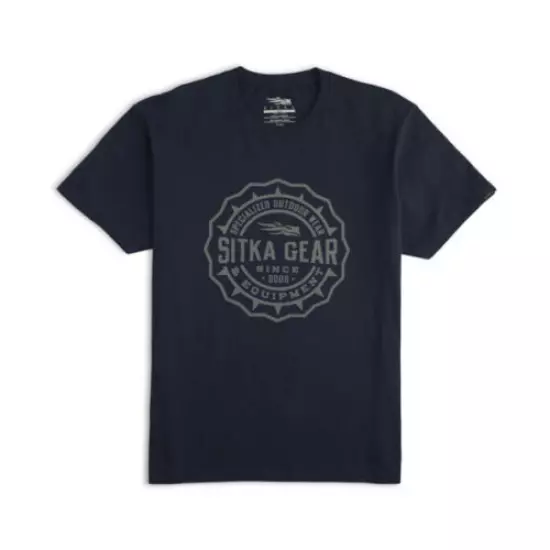 Sitka Compass Tee Shirt Eclipse 