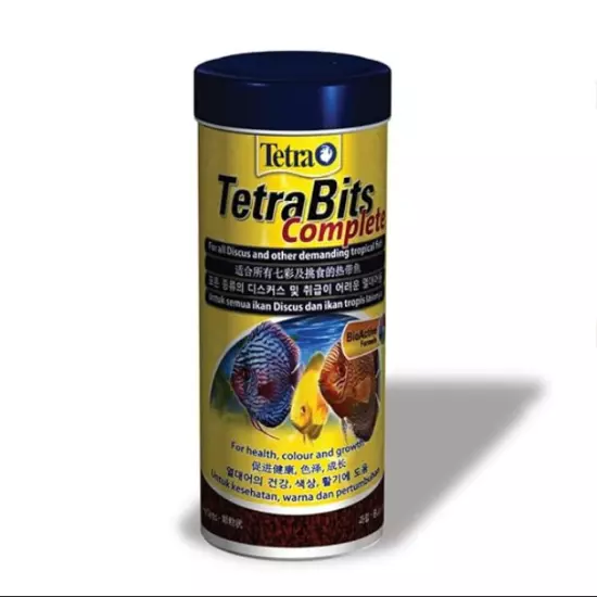 Tetra bits Complete Nutrient Tropical & Discus Fish Food Pellet Sink Slowly 30gr