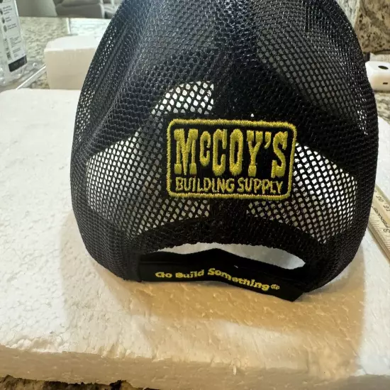 McCoy Building Supplies Lime Green Hat Unused