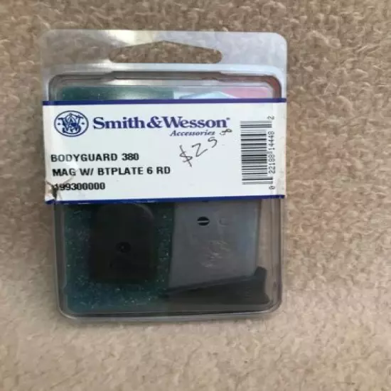 Smith & Wesson Bodyguard 380ACP 6-Round Magazine w/BTPLATE 19930