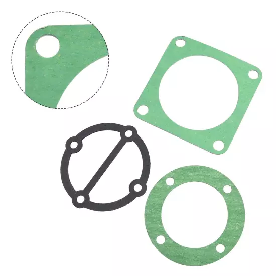 3 In 1 Air Compressor Cylinder Head Base Gaskets Washers Replacement Accessories