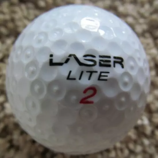 15 UNUSED LASER LITE GOLF BALLS IN ORIGINAL PACKAGE-VERY UNIQUE DIMPLE