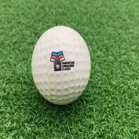 RARE 1983-85 PING GOLF BALL Turquoise/White SAMARITAN TURQUOISE CLASSIC LOGO