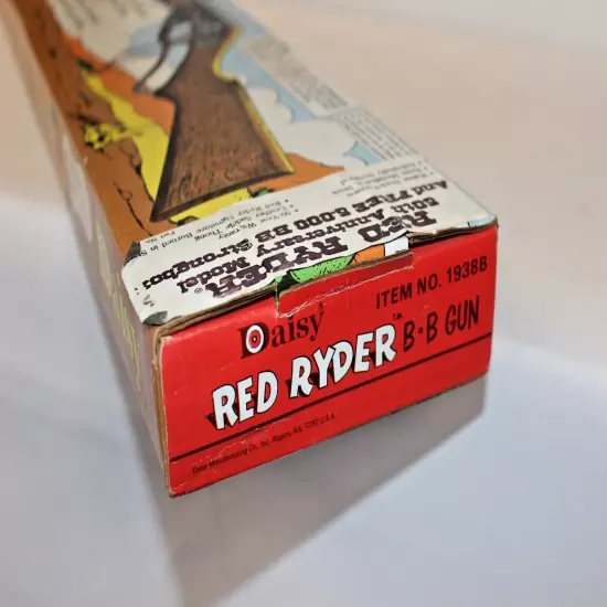 Daisy Red Ryder BB Airsoft Gun BOX ONLY 50th Anniversary (1988) 1938B