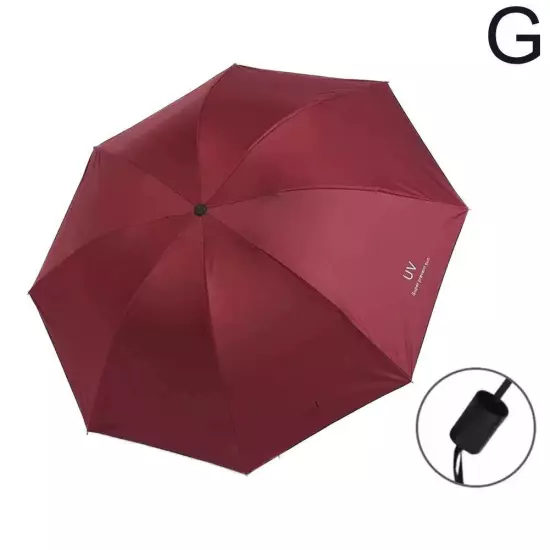 Anti-UV UPF50+ Automatic Open Umbrella Folding Umbrella 10 Rib Windproof Tr GXD