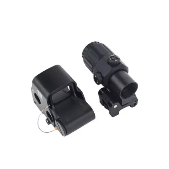 Sight HHS combination holographic 558 Sight with G33 Magnifying glass Copy-Black