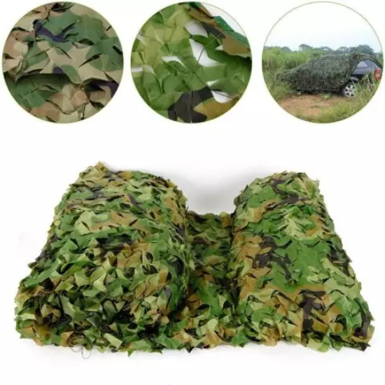 4.9x20FT 300D Oxford Camouflage Nets Military Surplus Hunting Blind Netting