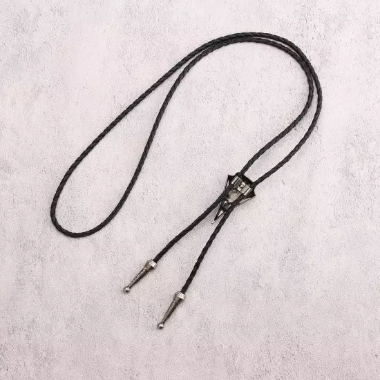 Bolo Tie for Men Leather Rope Western Cowboy Tie Unisex Bola Tie Gift for Him