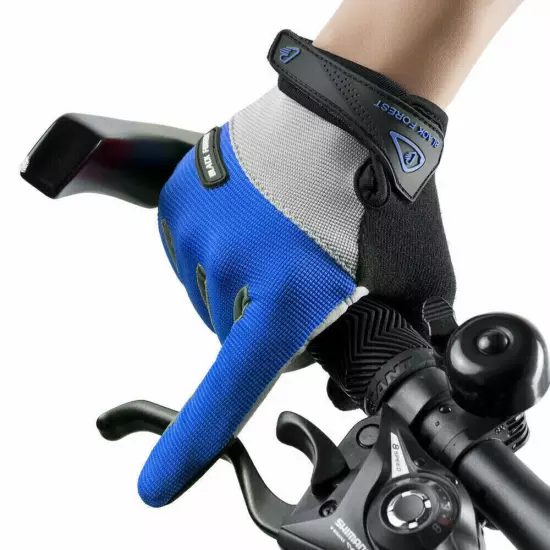 Men's Touch Screen Full Finger Outdoor Cycling Sports Motorcycle Bicycle Gloves