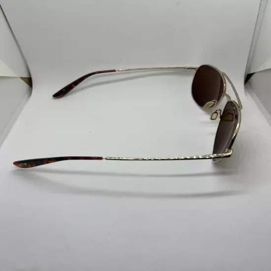 Kaenon Aviator Driving Sunglass Frames Tortoise Gold Made in Italy Men’s Gold