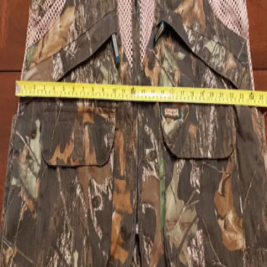 Remington Hunting/Fishing Vest with Mossy Oak Camo Men's Large