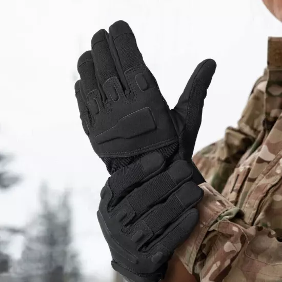 Tactical Full Finger Gloves Army Military Hunting Combat Shooting for Men Women