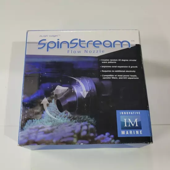 Innovative Marine ® Spin Stream Random Water Flow Adapter 