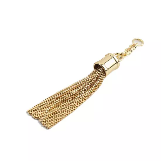 Bag Pendant Tassel Bag Decor Tassel Keychain DIY Metal Handbag Accessories