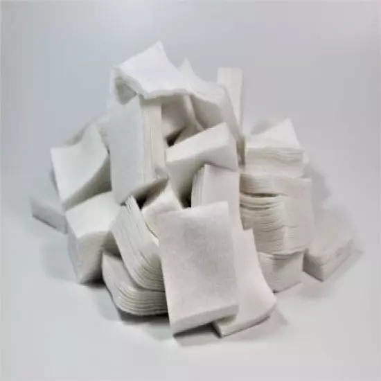 .308.270-.35 CAL. / 7-8MM (1 5/16")COTTON SQUARE PATCHES 1000 PER BAG/EMSS2042T