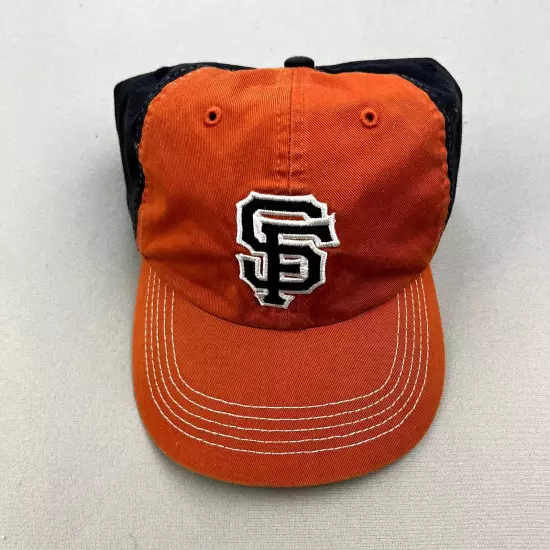 San Francisco Giants Hat Cap Strapback Orange Baseball MLB SF Logo Adjustable