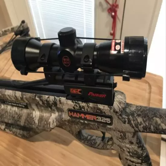 Parker Hammer325 Crossbow With Laser Bore Sighting Telescope New