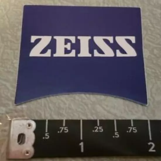 Zeiss Optics Blue 2"x2" Decal Sticker OEM ORIGINAL Scope Glass