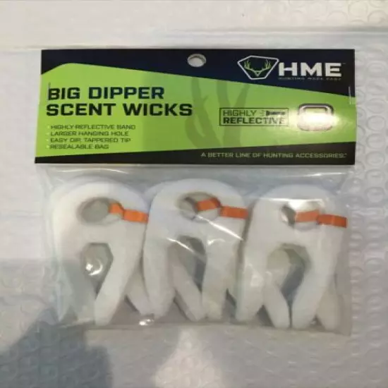 6 Pack HME Big Dipper Scent Wicks