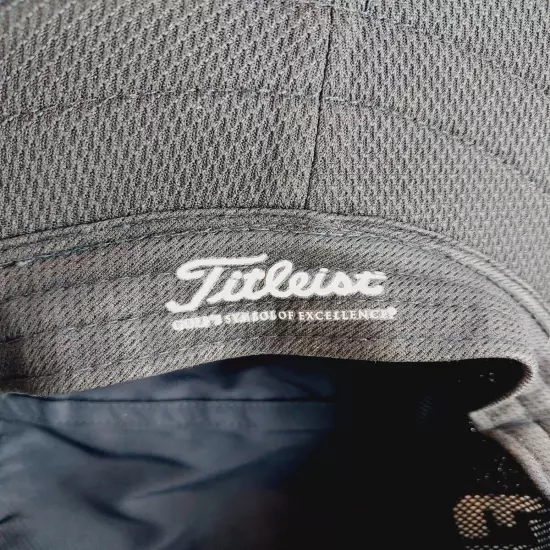 Titleist Golf Sun Bucket Hat Black Mens L/XL Pro V1 FJ Footjoy