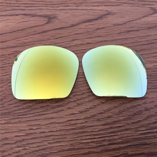 24k gold polarized Replacement Lenses for Oakley badman