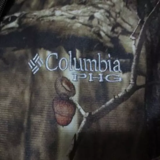 Columbia mens sz Small Pure Tableland fleece lined hunting jacket Mossy Oak camo