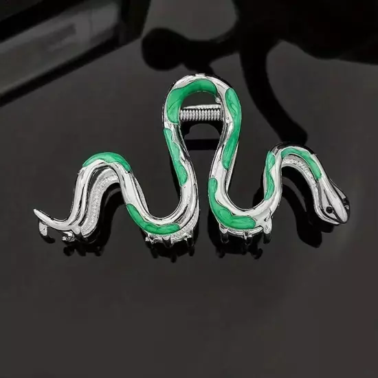 Metal Snake Hair Clip Claw Hair Accessory Snake Shape Shark Clip Fashion H7W3 щх