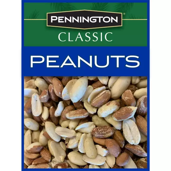 Pennington Shelled Peanuts Wildlife and Wild Bird Food, 5 lb. Bag, 1 Pack, Dry