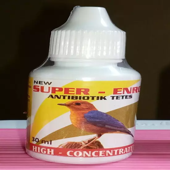 30 ml Super Enro Drops FOR Birds Diarrhoea/Lethargy/Infection