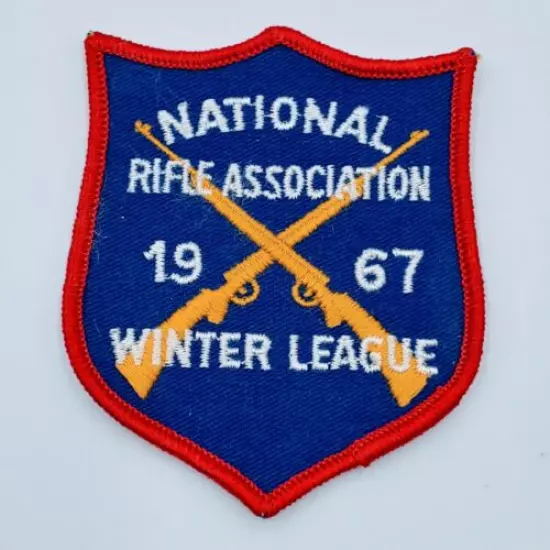 National Rifle Association Patches. 1967 Vintage 6. Pre-owned.