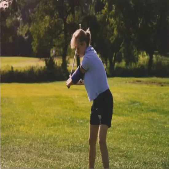 Golf Swing Aid, Get Help From Bending Your Arm, "Straight Arm"-medium