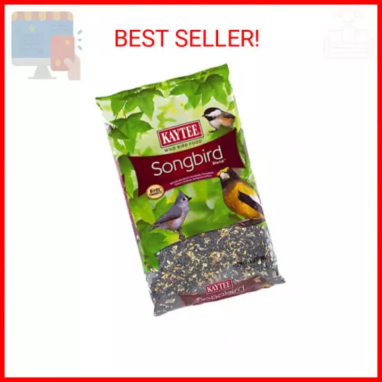 Kaytee Wild Bird Songbird Blend Food Seed, 7 Pound