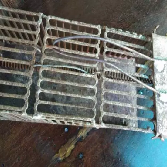 Vintage Primitive Iron Mouse Trap Cage