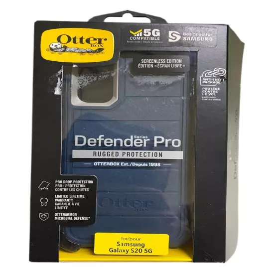 Otterbox Defender Pro Case + Holster for Samsung Galaxy S20 5G (Wont fit FE!!)