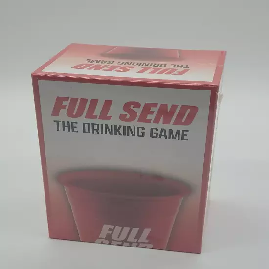 NEW FULL SEND The DRINKING GAME Card Cup PARTY FUN Nelk Boys QUICK SHIP