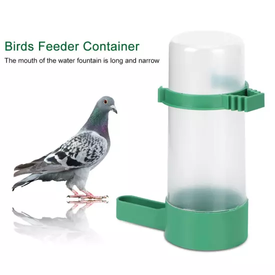 10pcs Round Plastic Birds Farm Livestock Automatic Feeding Drinking Water B JY