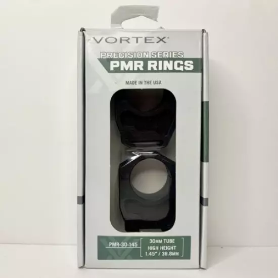 Vortex 30mm 1.45" Precision Matched Rings - Pair (PMR-30-145) NEW