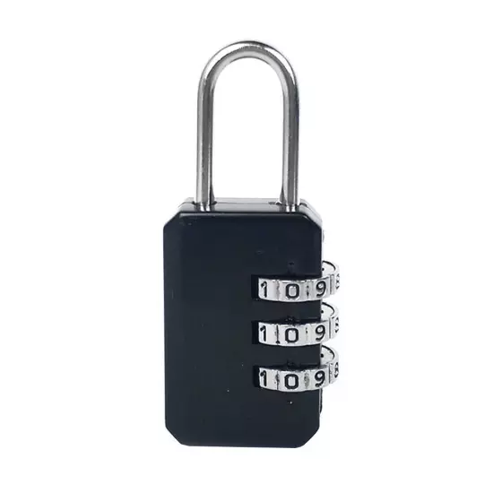 Padlock Dormitory Cabinet Lock Backpack Zipper Lock 3 Digit Password Lock