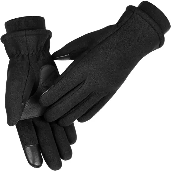 Winter Waterproof Gloves for Men: Women Gloves for Running Touchscreen