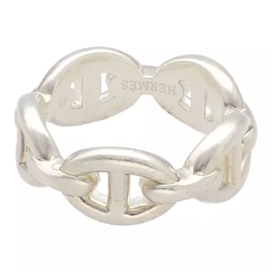 【Used】 HERMES ring Chaîne d'Angle Ancienne PM ring, size 48, 24025664 UY