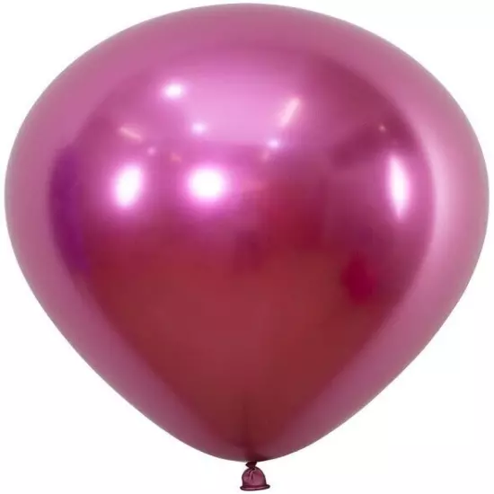 Sempertex 11" Reflex Fuchsia Latex Balloons 50ct