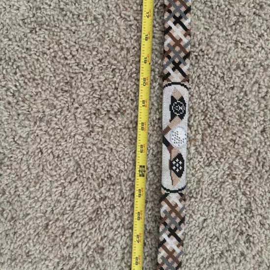 Golf Needlepoint Belt 