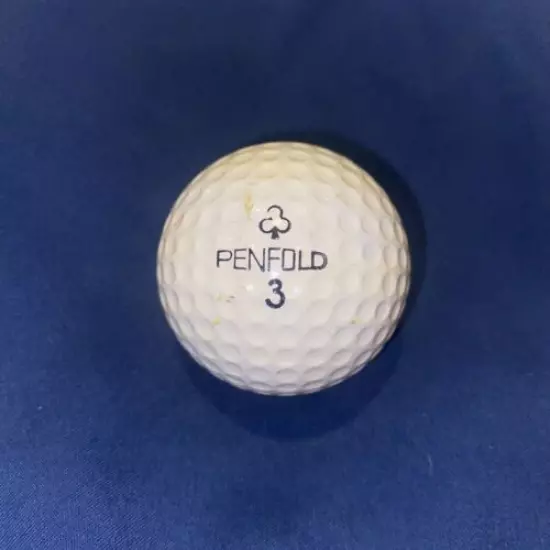 3x PENFOLD ORIGINAL VINTAGE S-100 GOLF BALLS # 1,2,3