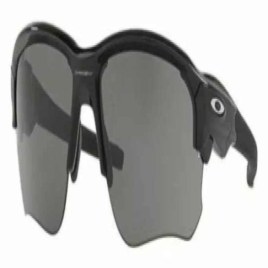 Oakley Men's Flak Draft Rectangular Sunglasses Polished Black 67 OO9364-016 9364