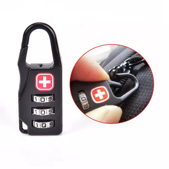 1pc Camping Equipment Outdoor Multi Tool Luggage Password Lock Padlock:JO