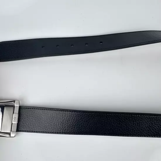 Robert Graham Mens Reversible Leather Baker Belt Black Brown RG306085 Size 38