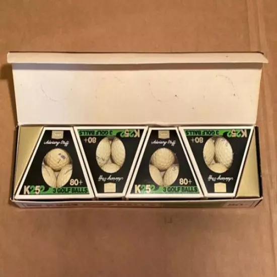 Rare Vintage Box Unused K252 Sears Roebuck Advisory Staff Golf Balls Doug Ford 