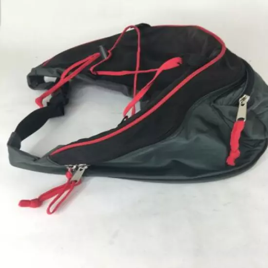 Vintage LL Bean Deluxe Fanny Pack WaistBag Black Hiking Bag Unisex Size Large 