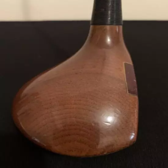 Titleist Tour Model Persimmon Driver W5451 Persimmon Antique Golf Club