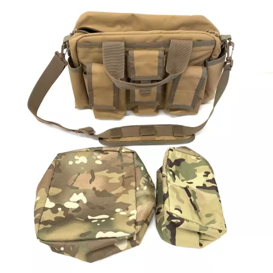 LAPG LA POLICE GEAR TACTICAL BAIL OUT GEAR BAG, COYOTE BROWN